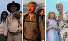 Film stills from Sweet Country, Cargo and Swinging Safari