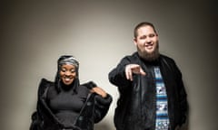 RAY BLK (Rita Ekwere) and Rag’n’Bone Man (Rory Graham) in London.