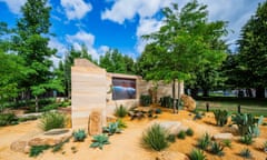 The America’s Wild garden at Hampton Court flower show