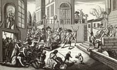 Massacres in Paris, which  lasted six days and resulted  in over 1,368 deaths        Date: 26th September 1792<br>G3B2PJ Massacres in Paris, which  lasted six days and resulted  in over 1,368 deaths        Date: 26th September 1792