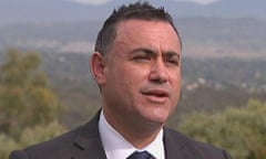 Nationals MP John Barilaro who claimed the of Monaro in the New South Wales election in Australia. Photo: ABC