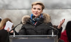 Women’s March on Washington - March<br>WASHINGTON, DC - JANUARY 21: Scarlett Johansson attends the Women’s March on Washington on January 21, 2017 in Washington, DC. (Photo by Noam Galai/WireImage)