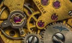 Swiss wristwatch mechanism