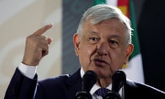 FILE PHOTO: Mexico's President Andres Manuel Lopez Obrador speaks during a news conference in Ciudad Juarez, Mexico January 10, 2020. REUTERS/Jose Luis Gonzalez/File Photo