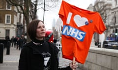 NHS protest