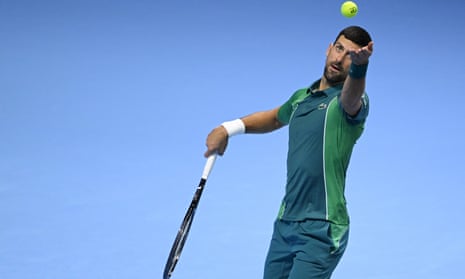 ATP Finals: Novak Djokovic clinches semi-final spot after beating Hubert Hurkacz – video