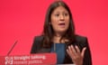 Lisa Nandy is shadow energy secretary.