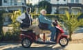 On the road … Richard Roundtree and June Squibb in Thelma.