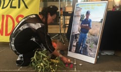 A vigil for anti-coal seam gas crusader George Bender