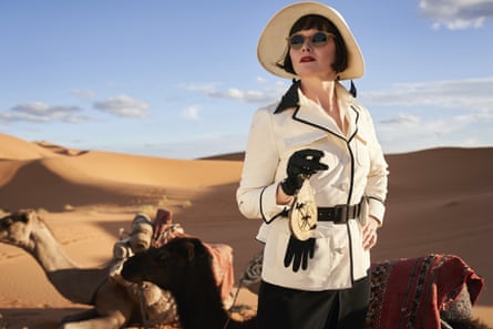 Essie Davis as Phryne Fisher in a scene from Miss Fisher and The Crypt of Tears