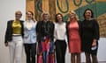 Independent MPs Zoe Daniel, Sophie Scamps, Zali Steggall, Allegra Spender, Kylea Tink and Monique Ryan