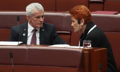 Malcolm Roberts and Pauline Hanson