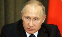 Vladimir Putin’s regime has been accused of manufacturing fake news.