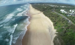 Sunshine Coast shoreline