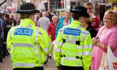 Women in Britain’s police force, on patrol in Suffolk