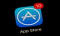 the Apple app store icon