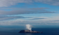 Whakaari/White Island volcano, in New Zealand.