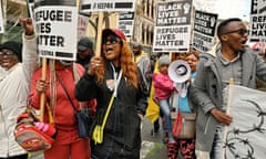 A pro-refugee rally in Athens