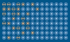 Illustration of screw driver standardisation. Slotted, Torx, Robertson and Phillips.