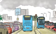 The BRT in Dar Es Salaam