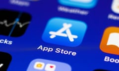 App Store icon is seen on an iPhone screen