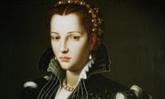 Agnolo Bronzino, ritratto di Lucrezia de' Medici<br>HKM0X4 Agnolo Bronzino, ritratto di Lucrezia de' Medici