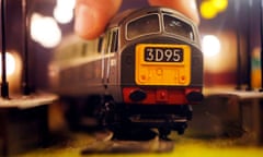 A Hornby Class 29 model locomotive