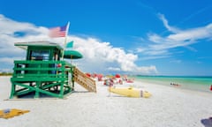 Siesta Key beach at Sarasota, Florida,