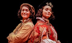 The Prince &amp; The Pauper at New Vic Nov 2019 Nichole Bird as Tom and Danielle Bird as Edward – The Prince and the Pauper - Photo by Andrew Billington P&amp;P Press 35