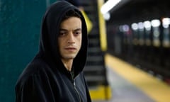 Mr. Robot - 2015<br>No Merchandising. Editorial Use Only. No Book Cover Usage Mandatory Credit: Photo by USA Networks/Everett/REX Shutterstock (5262488g) Rami Malek in 'eps1.0 hellofriend.mov' Season 1, Episode 1 Mr. Robot - 2015