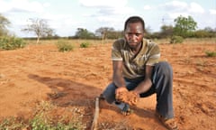 Farmer in Kenya