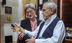 Australian foreign minister Penny Wong visits Timor-Leste’s president Jose Ramos Horta.