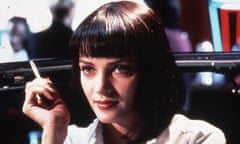 PULP FICTION (US1994) UMA THURMAN SMOKING