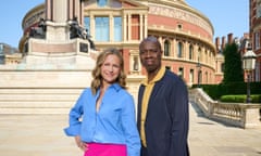 Katie Derham and Clive Myrie present the BBC Proms 2024.