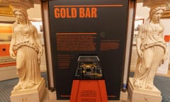 A display at the Bank of England Museum in London.