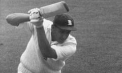 Raman Subba Row during the first day of the third Test against South Africa at Trent Bridge, Nottingham, 7 July 1960.