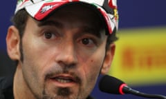 Max Biaggi, who became World Superbike champion in 2010 and 2012, was taken to hospital in Rome after suffering a crash at the Sagittario circuit