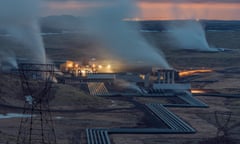 Hellisheiði geothermal plant, Iceland.