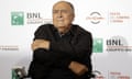 Bernardo Bertolucci<br>FILE - In this Oct. 15, 2016, file photo, director Bernardo Bertolucci poses for photographers during a photo call at the Rome Film festival in Rome. A recently unearthed video interview with Bertolucci from 2013 has renewed interest, and outrage, over what happened to actress Maria Schneider on set during the infamous butter sex scene in “Last Tango in Paris”. (AP Photo/Gregorio Borgia, File)