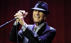 Leonard Cohen onstage at the O2 Arena in London, 15 September 2013.