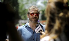 Mike Cernovich attends at a rally about free speech outside of the White House in Washington, U.S., June 25, 2017. REUTERS/Carlos Barria - RC1FB9CF2040