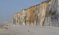 Veules-les-Roses cliffs in Normandy, France