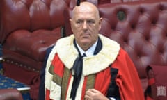 Peter Cruddas in the Lords.
