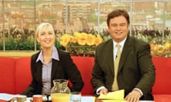 Fiona Phillips, pictured with Emonn Holmes in 2001