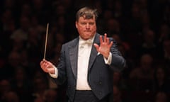 Christian Thielemann leading the Staatskapelle Dresden in Bruckner’s “Symphony No. 8 in C Minor” at Carnegie Hall on Friday night, April 19, 2013. (Photo by Hiroyuki Ito/Getty Images)