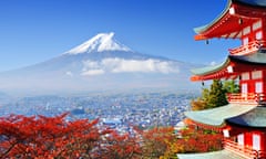 Mt. Fuji with fall colors in japan.<br>DBCBMD Mt. Fuji with fall colors in japan.