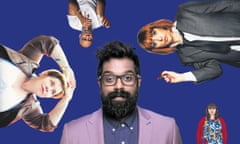 Katy Brand, Dane Baptiste, Romesh Ranganathan, Cally Beaton and Sofie Hagen.