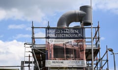 A hydrogen plant in Wesseling, western Germany