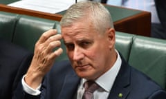 Deputy Prime Minister Michael McCormack during Question Time in the House of Representatives at Parliament House in Canberra, February, Tuesday 11, 2020. (AAP Image/Mick Tsikas) NO ARCHIVING