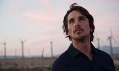 Christian Bale in Knight of Cups.